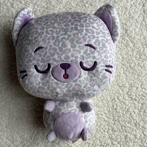 GUND Drops Gina Spots Plush Leopard Kitten Cat Embroidered Eyes Stuffed Animal